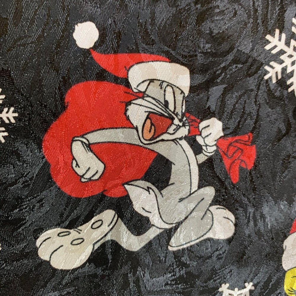 Warner Brothers Looney Tunes Women's Christmas Holiday Vest M/L 1994 - Picture 5 of 9